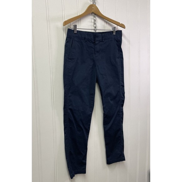 Vince Women’s Dusty Blue Cropped Ankle Pants Size 6 Soft & Comfy! - Picture 2 of 10